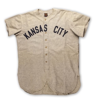1940 Buzz Boyle Kansas City Blues Game Worn Jersey